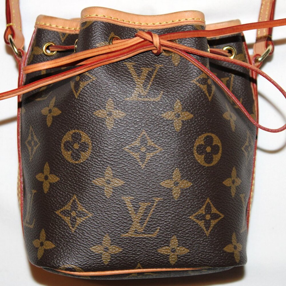 Louis Vuitton Monogram Canvas Nano Noé shoulder bag